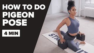 How To Do Pigeon Pose  Benefits Breakdown Mistakes [upl. by Krystin250]