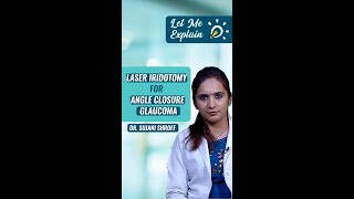 Laser Iridotomy for Angle Closure Glaucoma  Dr Sujani Shroff  Narayana Nethralaya [upl. by Kosiur]