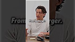 Tom Holland Has Strong Opinions On quotAmericanquot Food automobile alphamale mentalhealthcare funny [upl. by Aiek252]