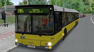 OMSI 2  MAN Citybus A26  Berlin X10 Line 285 [upl. by Ahsikel305]