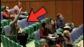 Asking Dumb Questions in a Harvard Lecture [upl. by Ahsemrak]