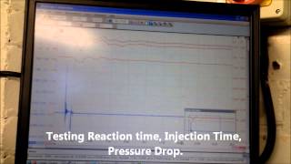 Diesel Common Rail Denso piezo injector testing [upl. by Brenda447]