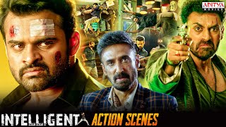 quotIntelligentquot Movie Action Scenes  Hindi Dubbed Movie  Sai Dharam Tej Lavanya Tripati Thaman [upl. by Leilah]