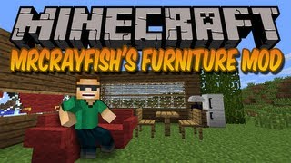 Minecraft Mods  MrCrayfishs Furniture Mod 152 [upl. by Vicky49]