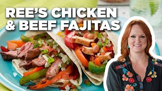 How to Make Rees Mixed Grill TexMex Fajitas  Food Network [upl. by Lundgren]