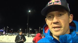 Interview Sébastien Ogier  Rallye de Suède 2016 GOgier [upl. by Harshman]