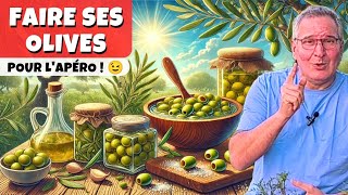 Faites vousmême vos olives pour lapéro  😉 [upl. by Josselyn164]