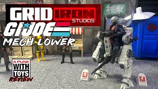 Gridiron Studios Mech Lower for GI Joe Flight Pod Review [upl. by Natiha]