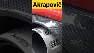 FERRARI F8 TRIBUTO con AKRAPOVIC  Una POESIA [upl. by Maribeth]