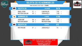 Kilsyth 2XI v Norwood 2XI [upl. by Strader]