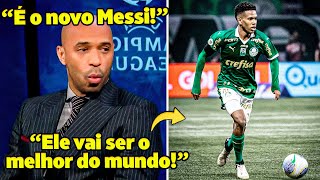 🚨NOVO MESSI MÍDIA INGLESA SE IMPRESSIONA COM O ESTEVÃO DE APENAS 17 ANOS [upl. by Finzer526]