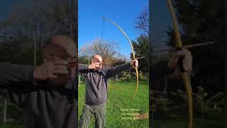 Holmegaard Pyramid Form Bow from Osage Orange flagelladei archery osageorange holmegaardbow [upl. by Etnoel]