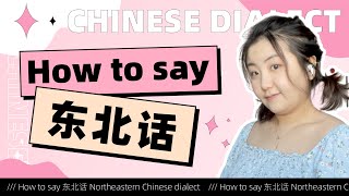 Do you interested in 东北话？Lets learn about Northeastern Chinese dialect [upl. by Matland]