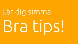 Tips för dig som vill lära dig att simma [upl. by Rases]