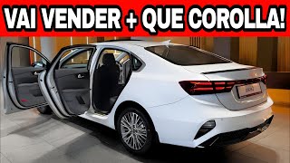 NOVO SEDAN MÉDIO BRASILEIRO QUE É O TERROR DO COROLLA [upl. by Tnahsarp551]