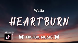 Wafia  Heartburn Lyrics Tell me why am I emotional When I knew it from the start TikTok Song [upl. by Blockus658]