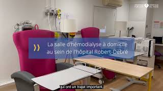 Lancement de l’hémodialyse pédiatrique à domicile à l’hôpital RobertDebré APHP [upl. by Noiramaj106]