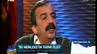 Sırrı Süreyya Önder Fox TVde Fatih Portakalın konuğuydu 25102013 [upl. by Eltsyrk357]