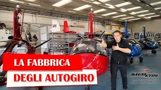 autogiro ecco come si costruisce  Dentro la fabbrica Magni gyro [upl. by Annawyt]