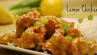 Lemon Chicken Recipe  Chinese Style [upl. by Notreb]