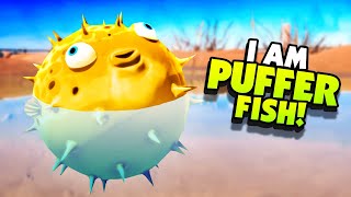 BOUNCING Through the CITY As New PUFFER FISH  New I AM FISH Gameplay [upl. by Pedaias]