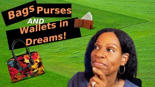 Dreams About Bags Purses and WalletsBiblical Dream Interpretation [upl. by Bartolemo]