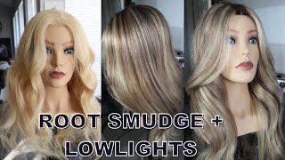 Root Smudge amp Lowlight Tutorial  Shadow Root  Tousled by Jess [upl. by Aoh]