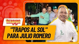 Le sacan los quottrapos al solquot a Julio Romero  meridianovtv [upl. by Roskes371]