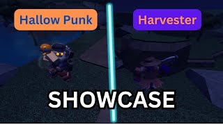 Tower Defense Simulator  Hallow Punk  Harvester Showcase [upl. by Lyford]