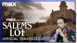 Salems Lot  Official Trailer Reaction [upl. by Yadnil]