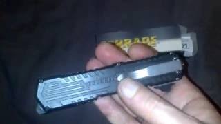 Couteau Automatique SCHRADE Viper  OTF Switchblade [upl. by Amaral]