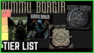 DIMMU BORGIR Albums Ranked BEST To Worst Tier List [upl. by Airbmac515]