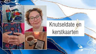 Knutseldate kerstkaarten en journalen  weekvlog [upl. by Menis182]