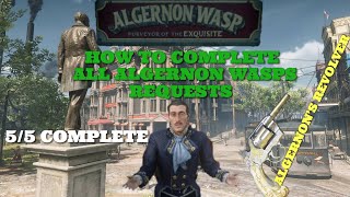 How To Complete All Algernon Wasps Herb Quests In Red Dead Redemption 2 Requests 15 [upl. by Llecrep]