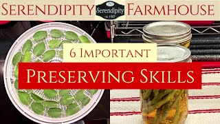 6 Important Preserving Skills preservingfood [upl. by Foote]