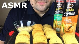 ASMR NACHOS PRINGLES Tortilla Chips Best Crunchy Eating Sounds NO TALKING [upl. by Verdi796]