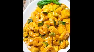 Jamaican CURRY SHRIMP with PINEAPPLE Pina Colada Sauce [upl. by Tory]