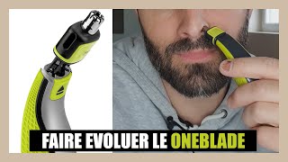 Le OneBlade devient une tondeuse NEZ OREILLES et SOURCILS [upl. by Hubert930]