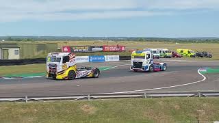 2022 British truck racing championship day 2 at thruxton full compilation all the trucks pure Sounds [upl. by Teresina837]