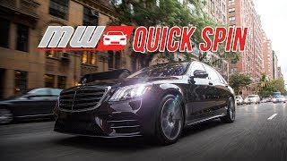 2018 MercedesBenz S560 4MATIC  Quick Spin [upl. by Julieta132]