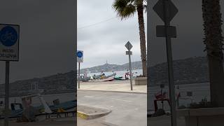 Caleta de pescadores en coquimbo chile turismochile turismochile serena pesca [upl. by Hendrix]