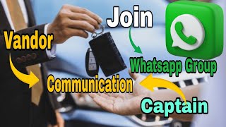 Careem Yango Indrive Captain Vandor communication watsapp group [upl. by Dylane]