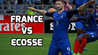 HD France vs Ecosse Match Amical 04 Juin 2016 Fifa 16 FR 1080p60 [upl. by Aer]