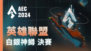 ｜AEC｜2024 亞洲電子競技公開賽｜英雄聯盟  白銀神鱒區 決賽：多喝熱水 vs 大大小小大大 [upl. by Ettenotna639]