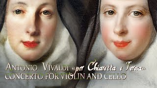 A VIVALDI Concerto «per Chiaretta e Teresa» for Violin and Cello in G major RV 814 II Larghetto [upl. by Catha]