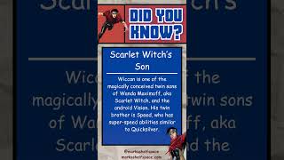 Wiccan Marvels Most Powerful Young Avenger  Did You Know scarletwitch [upl. by Rem446]