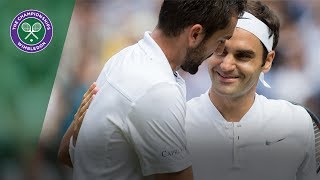 Roger Federer v Marin Cilic highlights  Wimbledon 2017 final [upl. by Mallorie253]