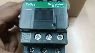 CONTACTOR LC1 D09M7 CE 4 KW400V SCHENEIDER [upl. by Celinda473]