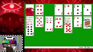 Solitaire Speedrun Win 98 Draw one in 2 minutes 45 seconds [upl. by Nagaer652]