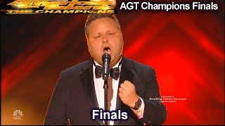 Paul Potts Opera singer AWESOME  Americas Got Talent Champions Finals AGT [upl. by Notnats57]